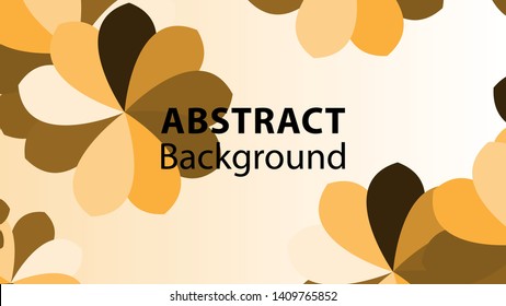 Abstract Flower Background - vector