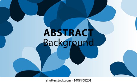 Abstract Flower Background - vector