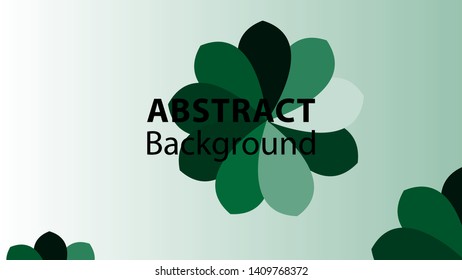 Abstract Flower Background - vector