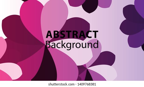 Abstract Flower Background - vector