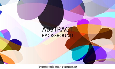 Abstract Flower Background - vector