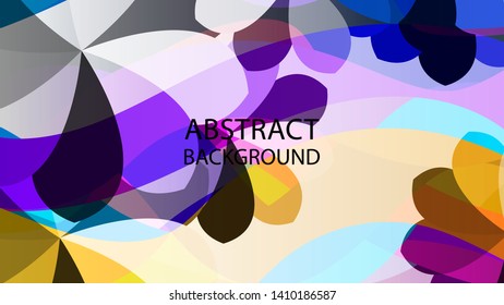 Abstract Flower Background - vector