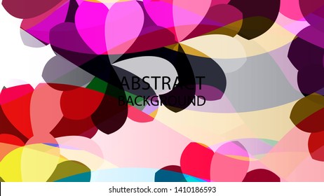 Abstract Flower Background - vector