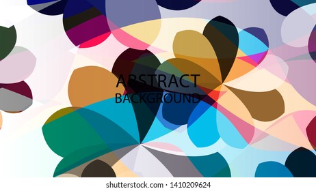 Abstract Flower Background - vector