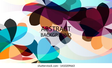 Abstract Flower Background - vector