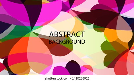 Abstract Flower Background - vector
