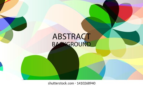 Abstract Flower Background - vector