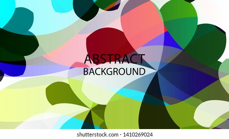 Abstract Flower Background - vector