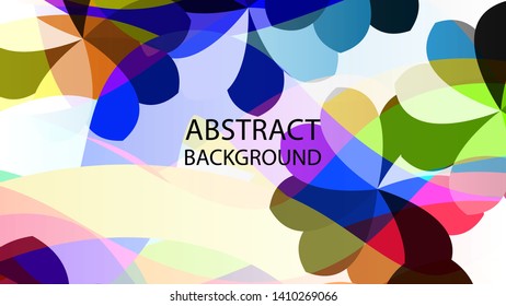 Abstract Flower Background - vector