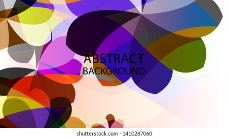 Abstract Flower Background - vector