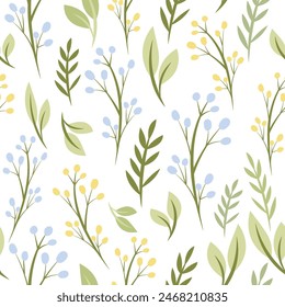 Abstract flower background vector design floral border frame