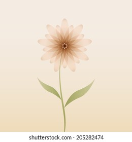 abstract flower background, vector eps10