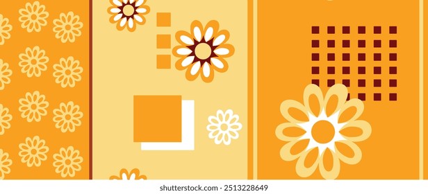 Abstract "flower" background - vector illustration