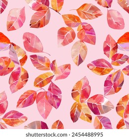 Abstract flower blooming design. Pattern with floral seamless. Grunge textured abstract art vector  with flower and plants in watercolor style.
