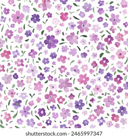 Abstract flower blooming design. Pattern with floral seamless. Grunge textured abstract art vector  with flower and plants in watercolor style.