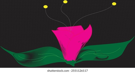 Abstract flower blooming design. Pattern with flowers seamless. Grunge textured abstract art vector with flowers and plants in watercolor style.