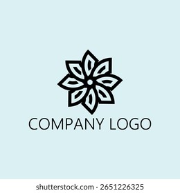 abstract Flower business logo vector design - Powered by Shutterstock - Get 15% off with code: PIKWIZARD15