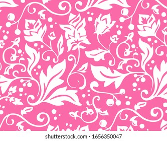 Patrón de decoración de flores abstractas útiles para el fondo