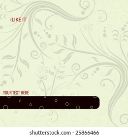 Abstract flower design