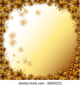 abstract flower design