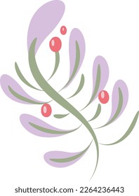 Abstract Flower Design. Hand Flower design for print or use as poster, card, flyer or T Shirt