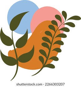 Abstract Flower Design. Hand Flower design for print or use as poster, card, flyer or T Shirt