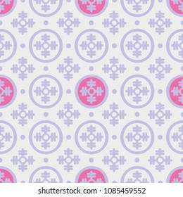 Abstract Flower Fashion Geometric Texture Background Pattern Print.