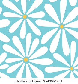 abstrato flor fundo floral vetor padrão sem emenda para finalidade decorativa