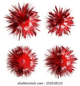 Abstract Flower Forms - Illustration