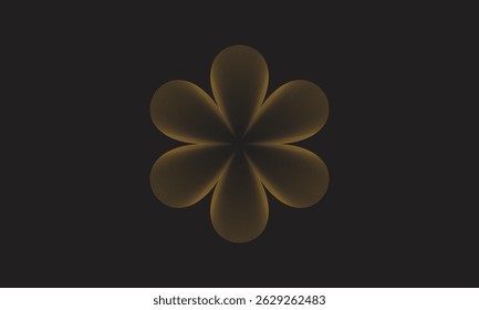 abstract flower, generative art, geometric pattern, digital flower, symmetrical design