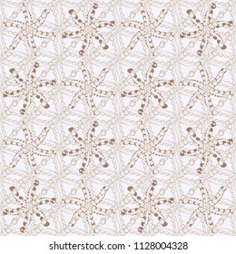 Abstract flower graphic vector botanical illustration, seamless floral pattern, doodle ink sketch in gray, purple and beige colors for design greeting card, wedding invitation, cosmetic beauty.