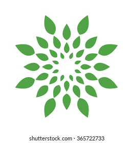 Icono de flor abstracta