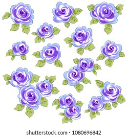 Abstract flower illustration.