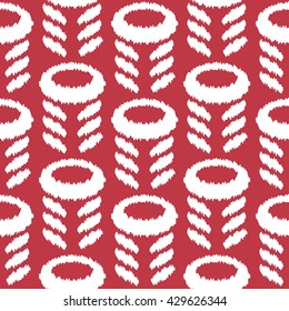 Abstract flower and leaves pattern seamless vector background tile