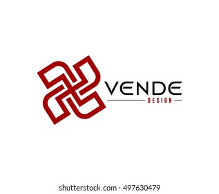 Abstract Flower logo