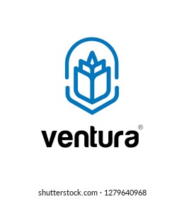 Abstract Flower Logo Design Inspiration
