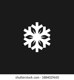 Abstract flower for logo design. a modern vector design