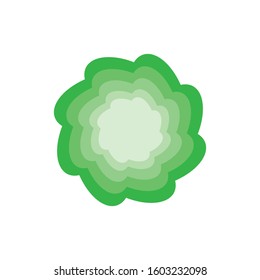 Abstract Flower logo design vector