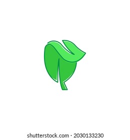 Abstract flower Logo design vector Template Linear style