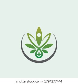 Abstract flower logo icon vector design. Business logo, Women's health and Beauty logotype. 