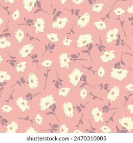 Abstractas material floral ideal para el diseño textil,