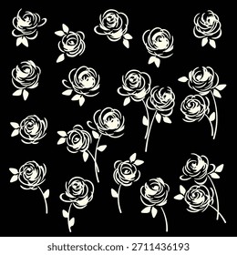 Abstractas material floral ideal para el diseño textil,