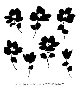 Abstractas material floral ideal para el diseño textil,