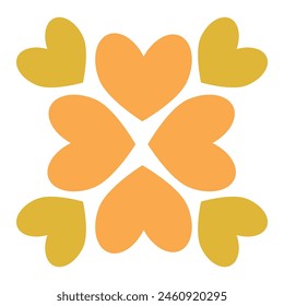 Abstract flower. natural element for design.