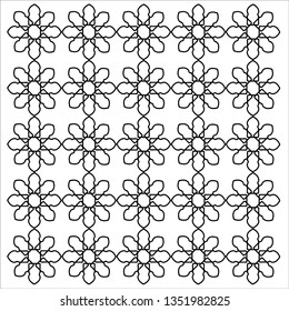 abstract flower patern background