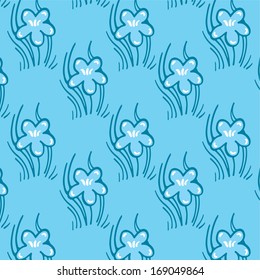 Abstract flower pattern.