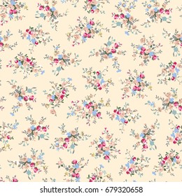 Abstract flower pattern