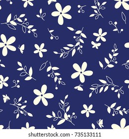 Abstract flower pattern