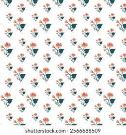 abstract flower pattern  with background