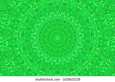Abstract flower pattern background design - circular hypnotic colorful vector illustration with curved shapes